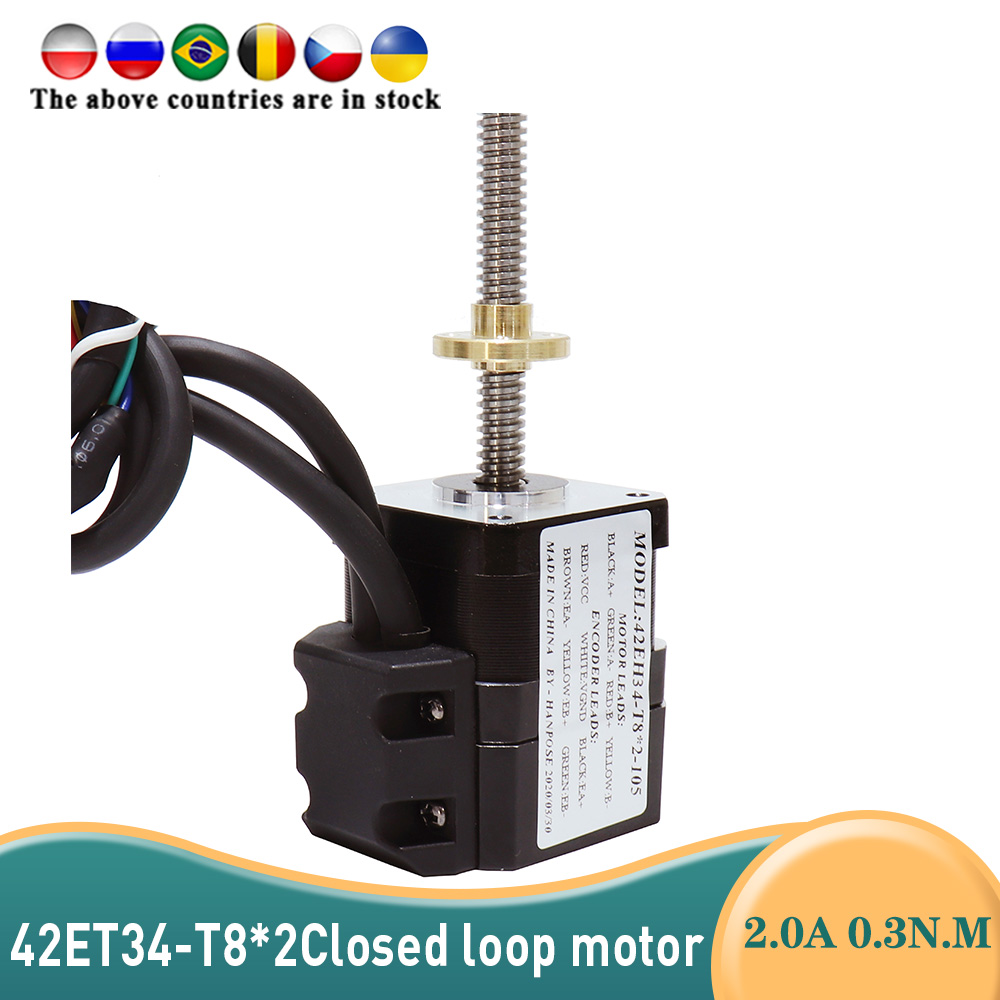 Closed Loop Stepper Motor Nema 17 - NEMA17 Винтовой двигатель с замкнутым контуром