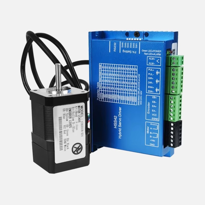 Closed Loop Stepper Motor Nema 17 - Гибридный 42x42 мм, 0,5 Нм, 2-фазный