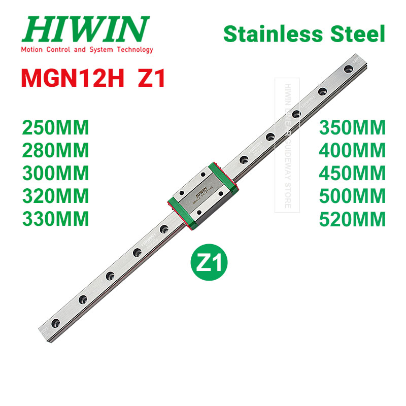 Linear Rail Mgn12H Set - Линейная направляющая HIWIN MGN12H Z1 HIWIN