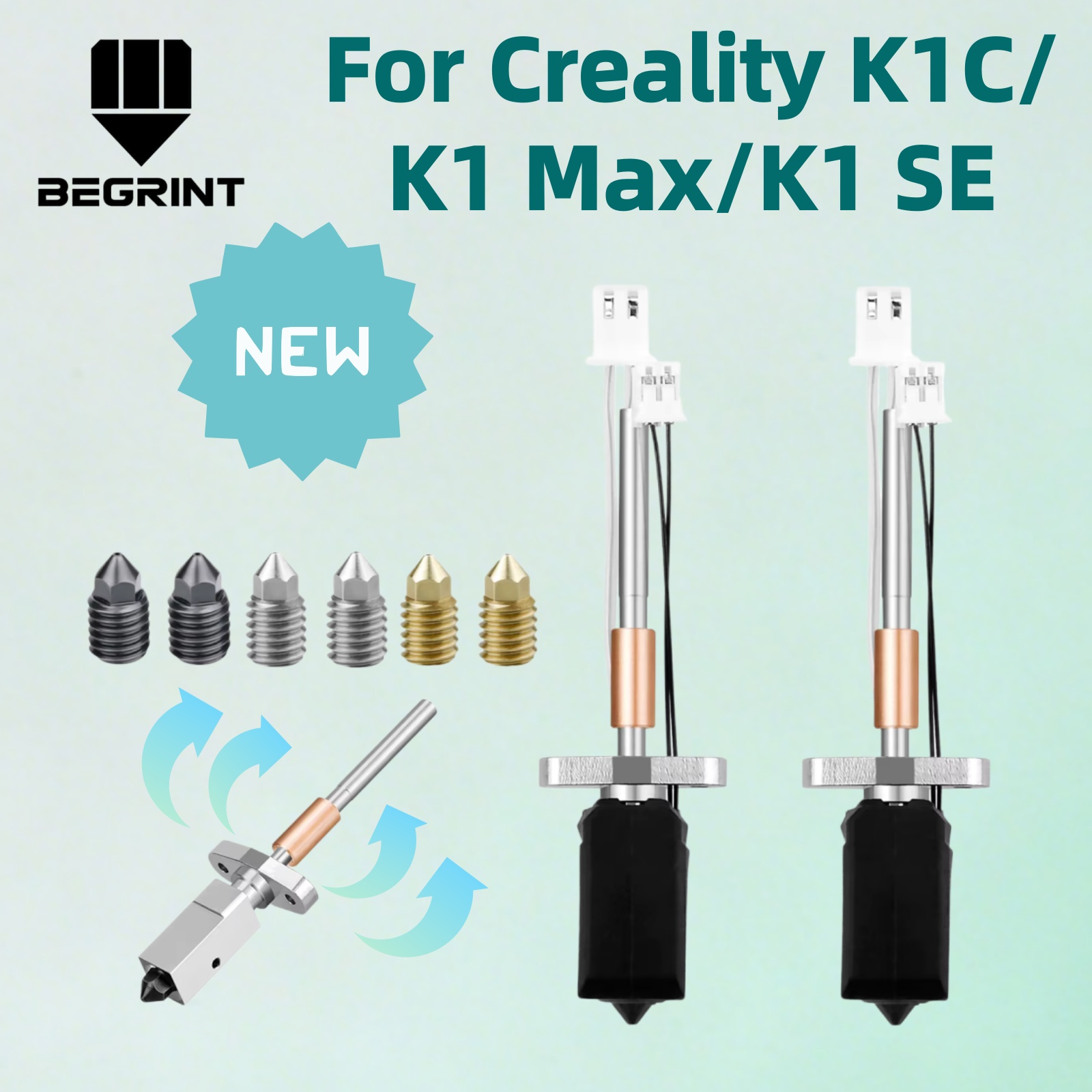 High Flow Ceramic Hotend - Новейший комплект керамического нагревательного блока для