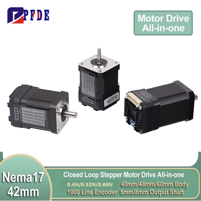 Nema17 Шаговый двигатель с зам – обзор и цена Closed Loop Stepper Motor Nema 17