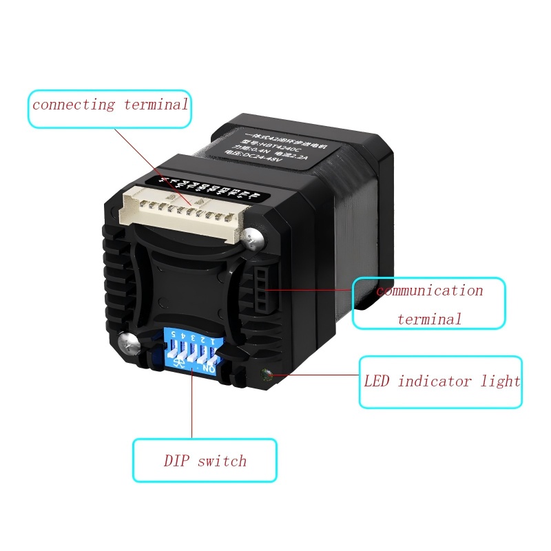Nema17 Шаговый двигатель с зам – обзор и цена Closed Loop Stepper Motor Nema 17