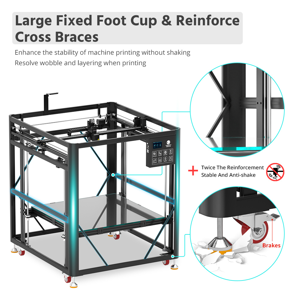 Новейшие 3D-принтеры Tronxy се – обзор и цена Corexy 3D Printer Kit