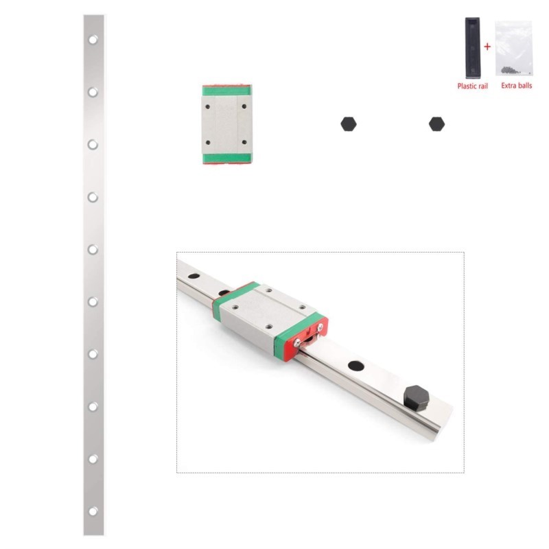 Линейная направляющая 12 мм MG – обзор и цена Linear Rail Mgn12H Set