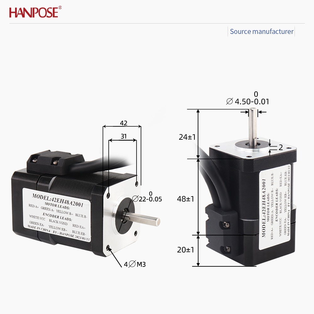 Шаговый двигатель с замкнутым  – обзор и цена Closed Loop Stepper Motor Nema 17
