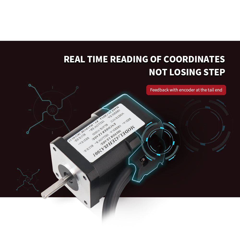 Шаговый двигатель с замкнутым  – обзор и цена Closed Loop Stepper Motor Nema 17