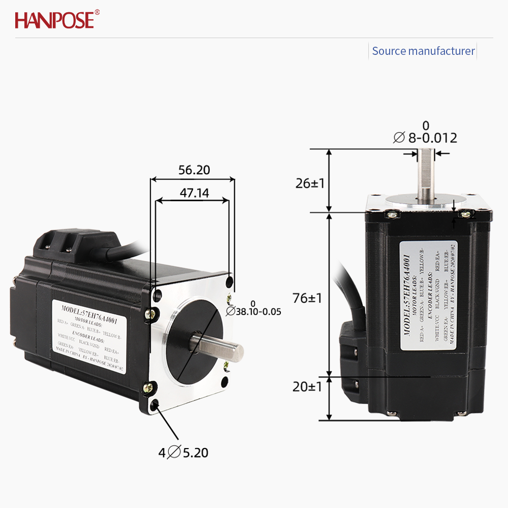 Шаговый двигатель с замкнутым  – обзор и цена Closed Loop Stepper Motor Nema 17