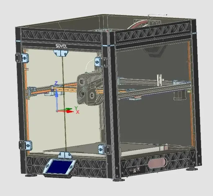 Комплект корпуса для ПК Sovol  – обзор и цена Corexy 3D Printer Kit